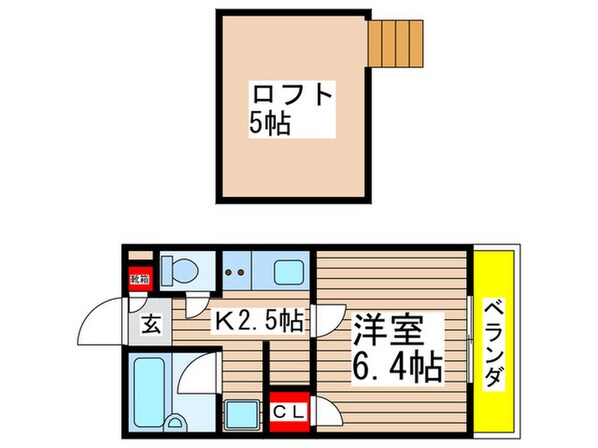 フィックス和光の物件間取画像